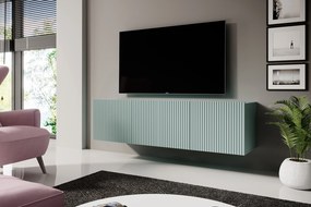 Nicole 150 cm fali TV-szekrény - zsálya MDF