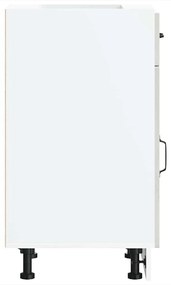 vidaXL Konyhai alapszekrény Kalmar beton szürke műfa