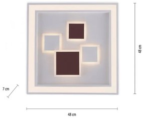 Paul Neuhaus 6283-16 - LED Szabályozható lámpa ELIZA LED/30W/230V + LED/18,5W