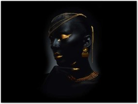 Poszterek 40x30 Aranyozott arc