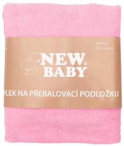 Huzat pelenkázó lapra New Baby 50x70 rózsaszín