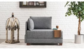 TULA szürke balos sarokfotel