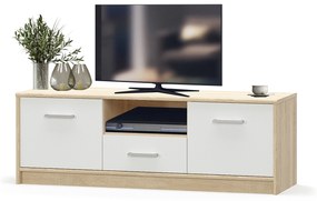 TV asztal Terrell (szonoma tölgy + fehér). 1053287