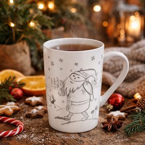 Manó porcelán bögre, 435 ml