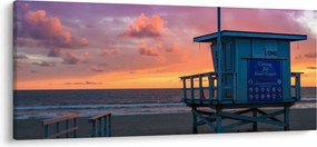 Kép a Santa Monicai strandtól (120x50 cm)