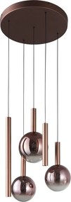 Italux modern függeszték camino réz itxpnd-24038-5a-copp