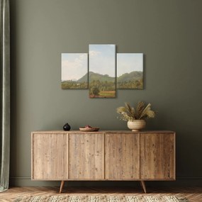 Kép - Simon Denis,  View Near Naples, reprodukciók (90x60 cm)
