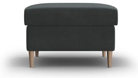 Sötétszürke bársony lábtartó Kyoto – Cosmopolitan Design