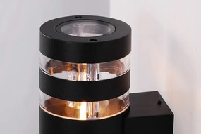 KAJA K-8205 SOLIN Fekete Színű Fali Lámpa 1xE27 15W IP44