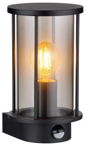Globo 31360S - Kültéri fali lámpa érzékelővel GRACEY 1xE27/60W/230V IP54