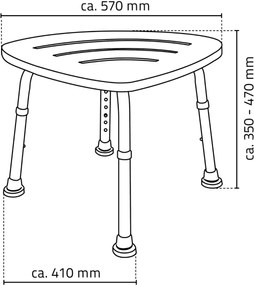 Ridder Ridder, Fürdőszobaülés, bambusz, A00502081