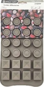 Praliné szilikon öntőforma 24 részes 14x23 cm