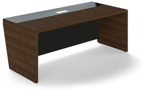 Trevix asztal 200 x 90 cm, charleston tölgy / fekete