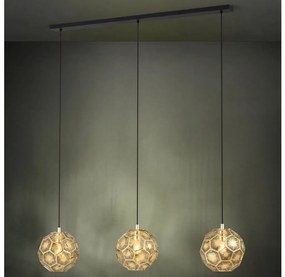 Eglo 39757 - Csillár zsinóron SKOURA 3xE27/60W/230V