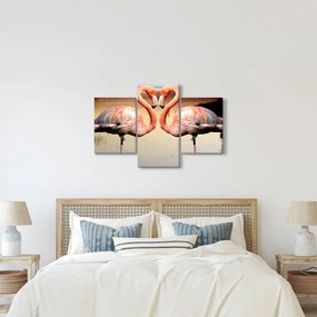 Kép - két flamingó (90x60 cm)