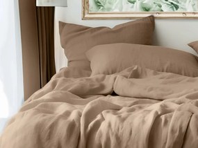 Muszlin ágyneműhuzat PURELY világosbarna Ágyneműhuzat mérete: 80 x 80 cm | 155 x 220 cm