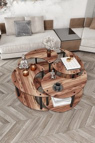 Yin Yang 4 70 - Walnut