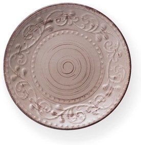 Barna desszertes agyagkerámia tányér ø 21 cm Serendipity – Brandani