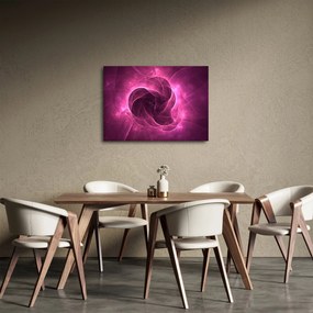 Modern rózsaszín absztrakció képe (70x50 cm)