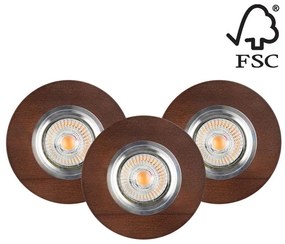 Spot-Light Spot-Light 2511376 - KÉSZLET 3x LED Beépíthető lámpa VITAR 1xGU10/5W/230V SP0731