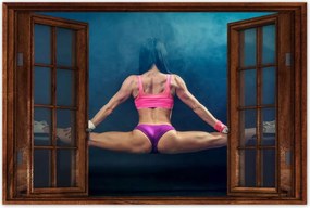 Poszterek 120x80 Edzőterem Edzés Teljesítmény