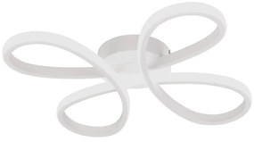 Fehér LED mennyezeti lámpa 40x40 cm Fly – Trio