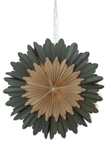 Crystal zöld karácsonyi dekoráció, ø 55 cm - Star Trading