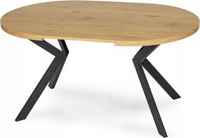 Bővíthető Étkezőasztal Aranytölgy Színben. LUKAS 100-250 cm Belföldi Raktárról