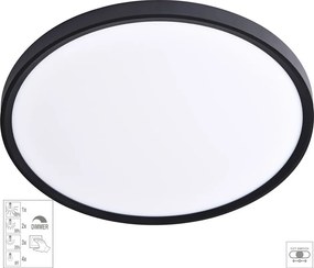 PREZENT 70329 TRIMO II. Ufo Lámpa Fehér, Fekete LED IP20