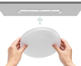 Aigostar - LED Fürdőszobai mennyezeti lámpa LED/18W/230V 3000-6000K IP54 + távirányító