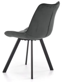 Étkezőszék COMORO 1 db sötétszürke