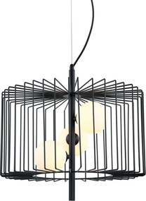 ITALUX MDM-3937-3-BK DAREN Modern Függesztett Lámpa Fehér, Fekete G9 IP20