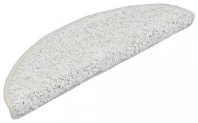15 db fehér lépcsőszőnyeg 56 x 17 x 3 cm