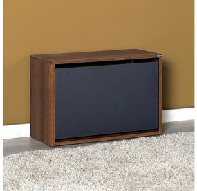 Adore Furniture Cipősszekrény 42x60 cm barna/antracit AD0112