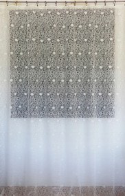 Mg Függöny 59/10 Ecru 370x280 készre szerelve K szalaggal