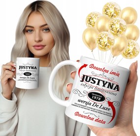 Nyomott Mintás Bögre Személyre Szabott Születésnapi Ajándék Limitált Kiadás