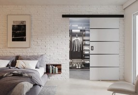 WERDI PLUS tolóajtó, 96x205x1,6 fehér