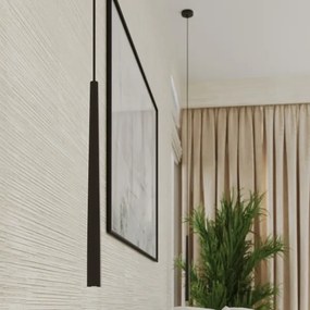 Sollux SL.1462 - Csillár zsinóron BLISS 1xG9/8W/230V fekete