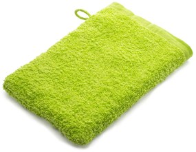 Klasszikus frottír mosdókesztyű 15x24 cm, zöld