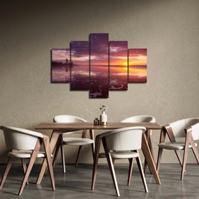 Kép - Strand naplementében (150x105 cm)