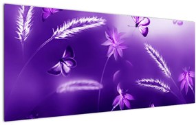 Kép - Pillangó rét (120x50 cm)