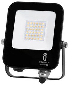 LED REFLEKTOR AIGOSTAR 20W 4000K IP65 FEKETE