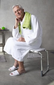 Ridder Ridder, HANDICAP fürdőszobai szék, állítható magasságú, króm/fehér, A172101