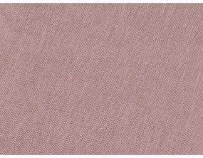 Rózsaszín kinyitható-tárolóhelyes sarokkanapé (bal oldali-L alakú) Fuji – Bobochic Paris