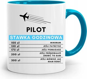 Távirányítós Kék Bögre Születésnapi Ajándék fényképes nyomtatással