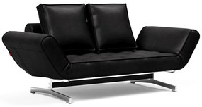 Ghia ágyazható kanapé, 550, Fekete szövet
