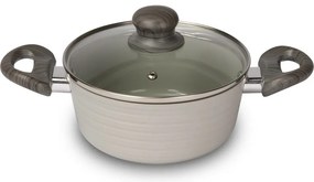 Lamart LT1267 fedeles serpenyő Stripe, átmérő 20cm