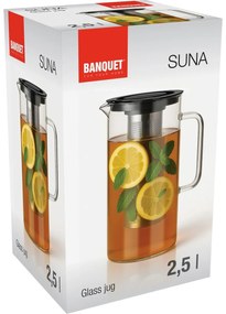 Banquet Suna üveg kancsó 2,5 l
