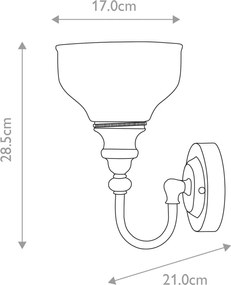 Elstead Lighting CHEADLE BATH-CD1 Fali lámpa 1x40W/G9 IP44
