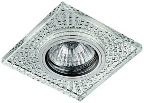Prezent ELEGANT DOUBLE LIGHT 71072 Beépíthető spotlámpa 1x50W/GU10|1x3W/LED 380lm IP20